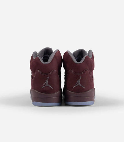 AIR JORDAN BIG KIDS 5 RETRO - BURGUNDY AIR JORDAN