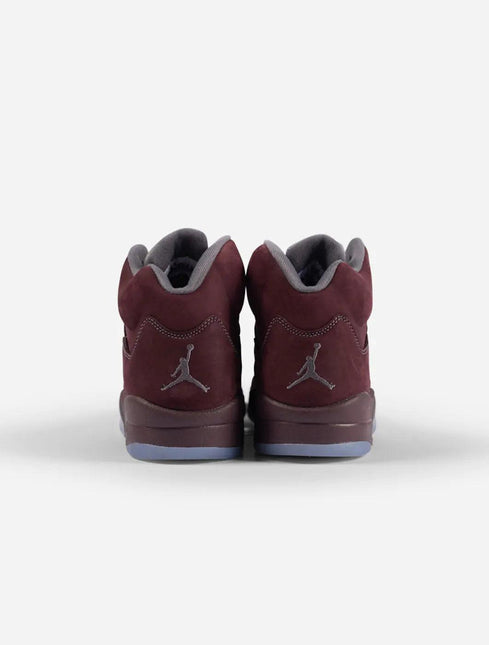 AIR JORDAN BIG KIDS 5 RETRO - BURGUNDY AIR JORDAN