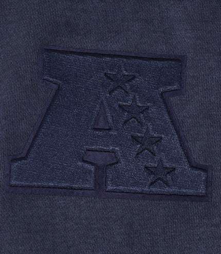 Pro Standard Raiders Washed Enzyme Drop Shoulder Hoodie - Navy