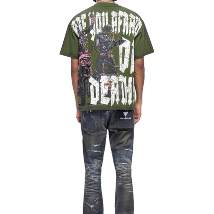 Valabasas Fugitive Stacked Dirty Blue Jeans - Dirty Blue