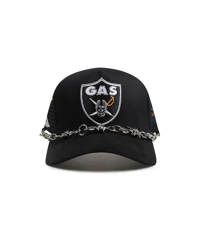GasNYC Gas Raider Nation Hat - Black