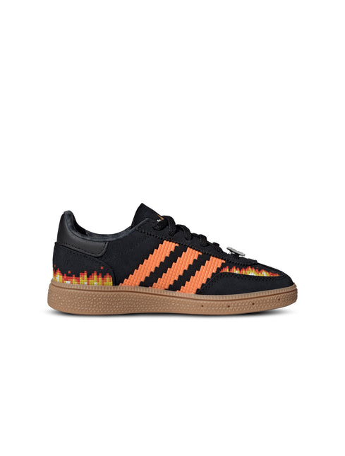 Adidas x Minecraft Kids Handball Spezial Lace Shoes - Black