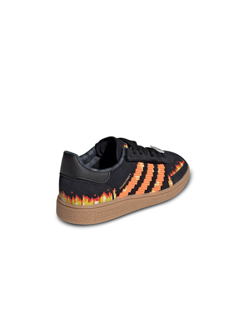 Adidas x Minecraft Kids Handball Spezial Lace Shoes - Black