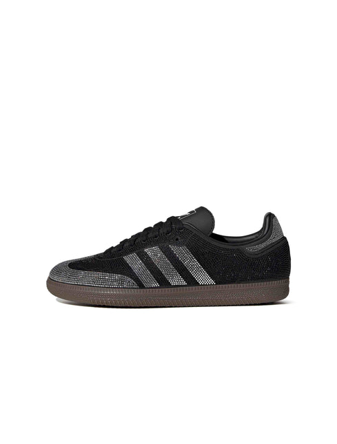 Adidas Womens Rhinestone Samba OG - Black/Silver