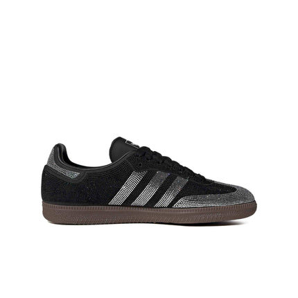 Adidas Womens Rhinestone Samba OG - Black/Silver