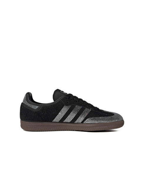 Adidas Womens Rhinestone Samba OG - Black/Silver