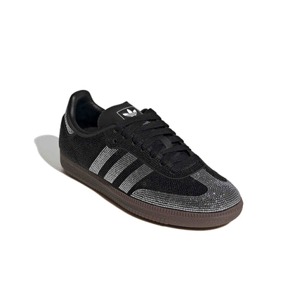 Adidas Womens Rhinestone Samba OG - Black/Silver