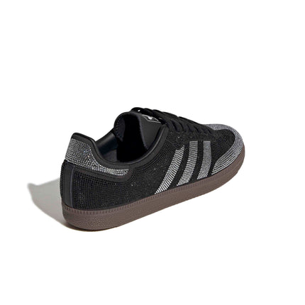 Adidas Womens Rhinestone Samba OG - Black/Silver