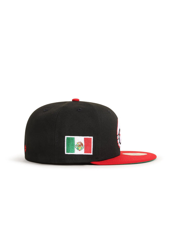 New Era 5950 Charros De Jaliso - Black/Red - Denim Exchange 