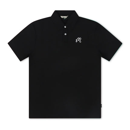 Malbon Fairway Polo - Black