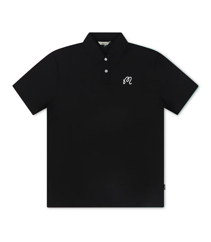 Malbon Fairway Polo - Black