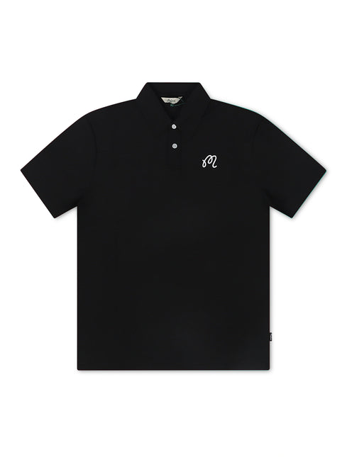 Malbon Fairway Polo - Black