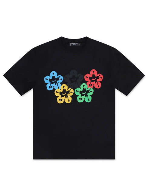 Roku Studio Olympic Tear Drip Tee - Black - Denim Exchange 