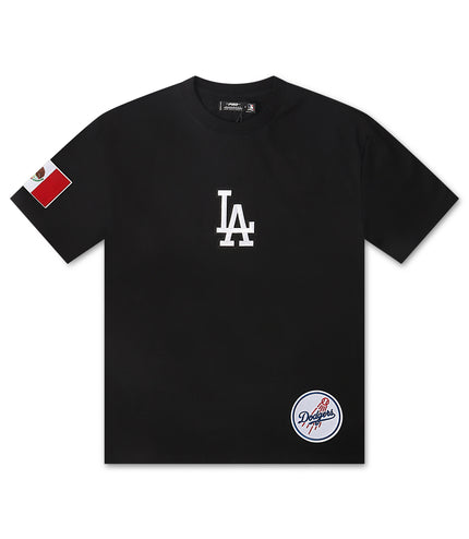 Pro Standard Los Angeles Dodgers Mexico Wingspan Tee - Black