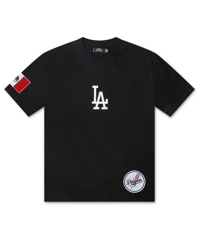 Pro Standard Los Angeles Dodgers Mexico Wingspan Tee - Black