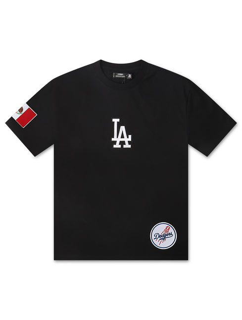 Pro Standard Los Angeles Dodgers Mexico Wingspan Tee - Black