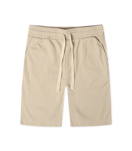 Denim Exchange Knit Shorts - Khaki