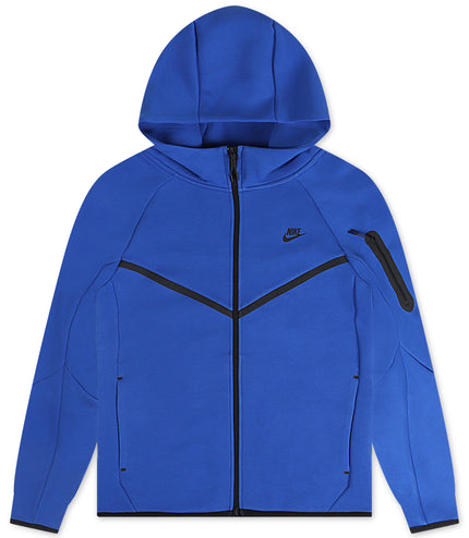 Nike Mens Tech Full Zip Windrunner Hoodie - Game Royal/Black