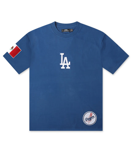 Pro Standard Los Angeles Dodgers Mexico Wingspan Tee - Blue