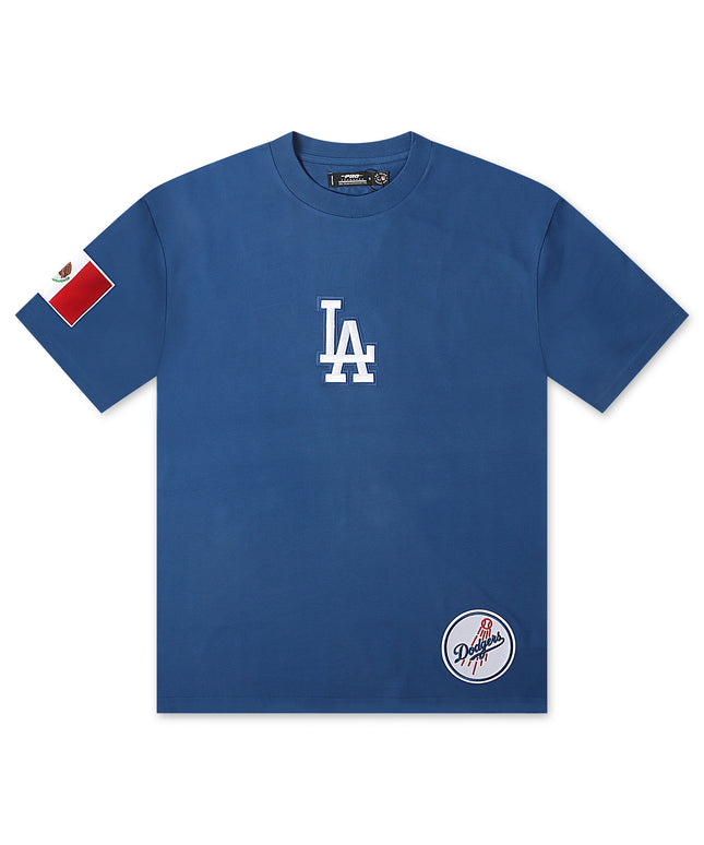 Pro Standard Los Angeles Dodgers Mexico Wingspan Tee - Blue