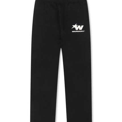 Warsaint Signature Star Sweatpants - Black