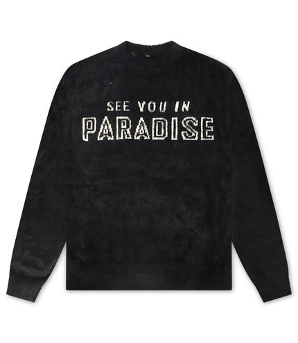 Jordan Craig Fluffy Sweater - Black