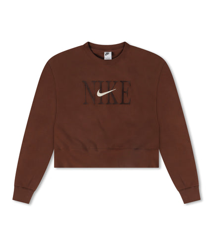 Nike Womens Sportswear Phoenix Fleece - Fauna Brown/Pale Ivory
