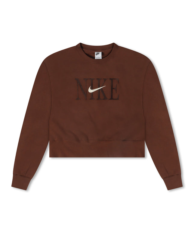Nike Womens Sportswear Phoenix Fleece - Fauna Brown/Pale Ivory