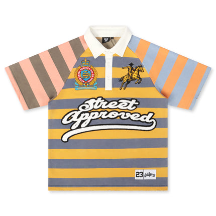 Street Approved Raglan Polo - Multicolor