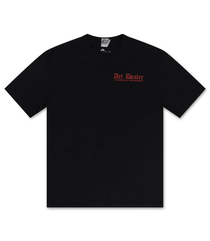 Artiko Art Dealer Tee - Black/Red