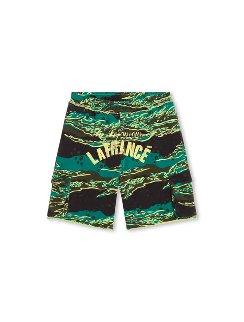 Puma Lafrance Supply Terry Shorts - Green Terrain