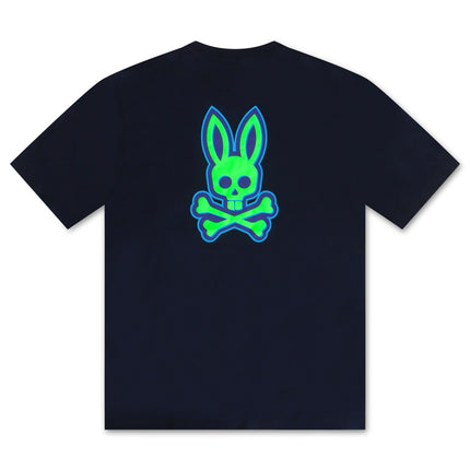 PSYCHO BUNNY SLOAN BACK GRAPHIC TEE - NAVY PSYCHO BUNNY