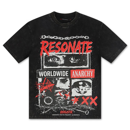Reelistik Resonate Tee - Black