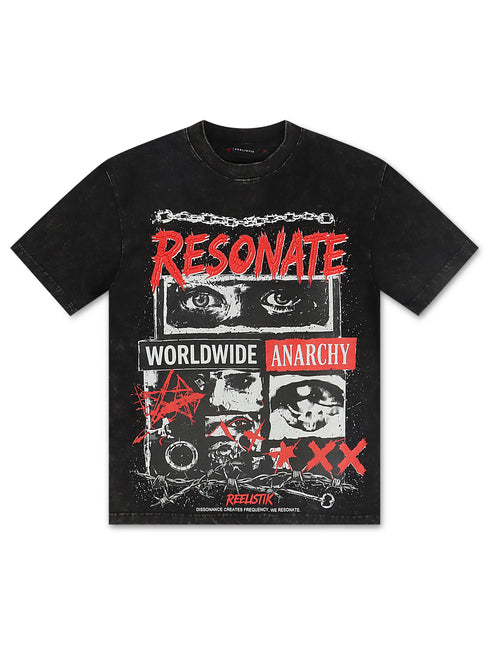 Reelistik Resonate Tee - Black
