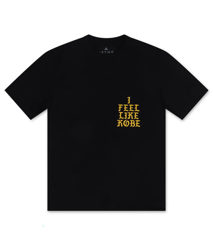 ARTIKO I FEEL LIKE KOBE TEE - BLACK ARTIKO