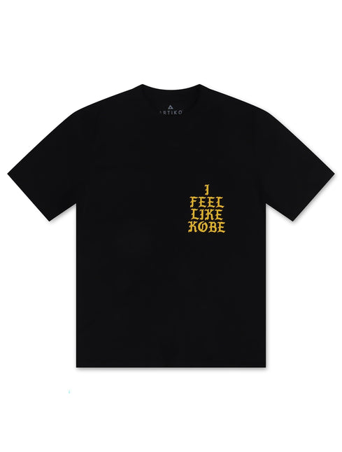 ARTIKO I FEEL LIKE KOBE TEE - BLACK ARTIKO