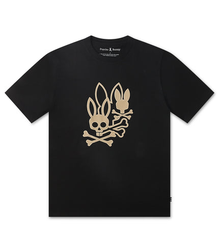 Psycho Bunny Aussie Graphic Tee - Black