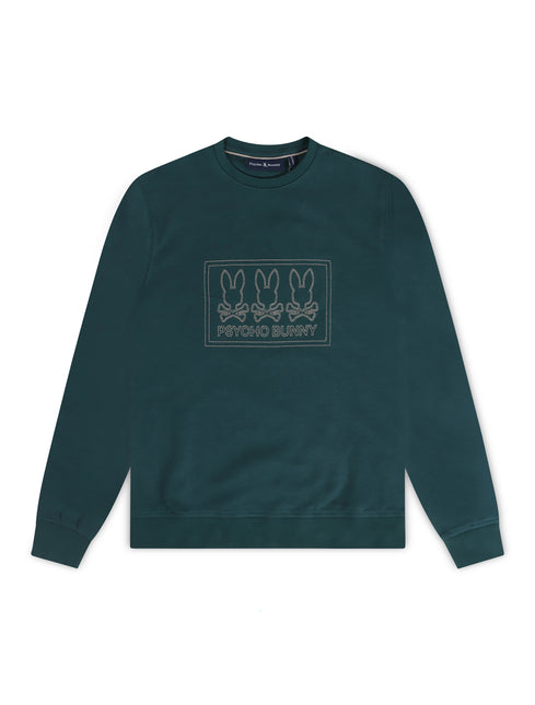 Psycho Bunny Kids Tacoma Sweatshirt - Sea Moss