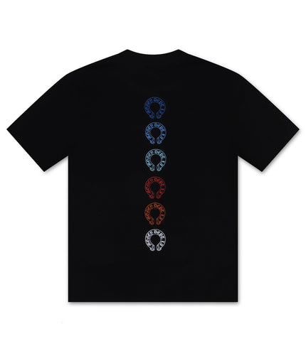 MONEY DEPT. OLD ENGLISH TEE - BLACK/BLUE MONEY DEPT