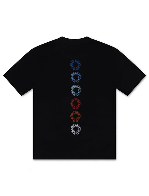 MONEY DEPT. OLD ENGLISH TEE - BLACK/BLUE MONEY DEPT