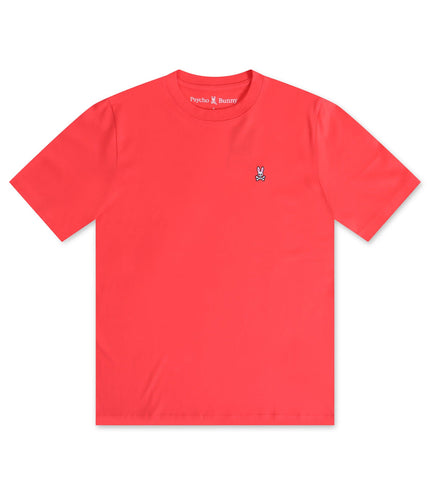 Psycho Bunny Classic Crew Neck Tee - Hibiscus - Denim Exchange 