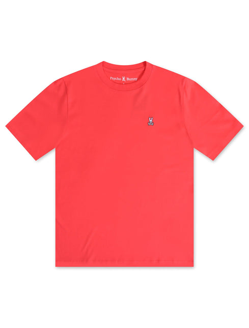 Psycho Bunny Classic Crew Neck Tee - Hibiscus - Denim Exchange 