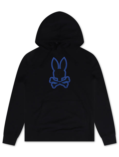 Psycho Bunny Walter Hoodie - Black