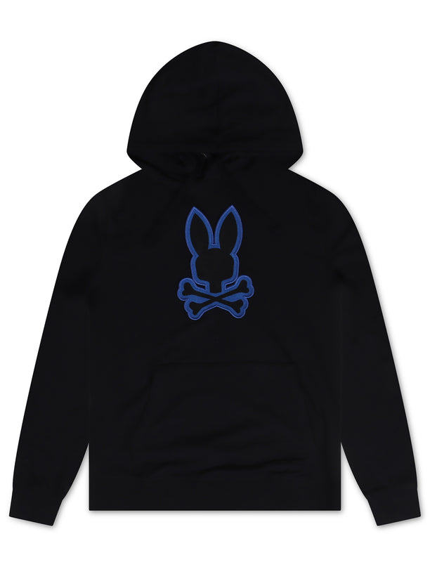 Psycho Bunny Walter Hoodie - Black