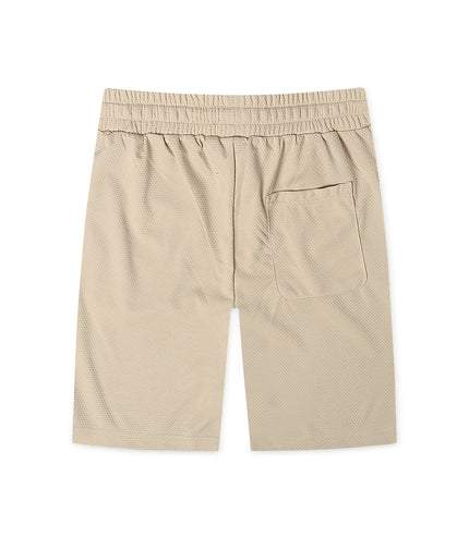 Denim Exchange Knit Shorts - Khaki