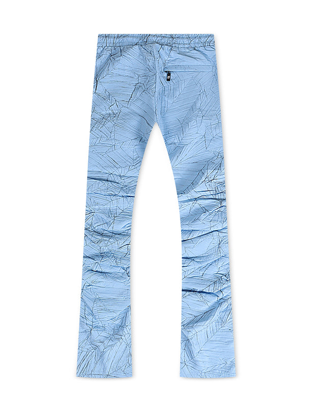 Frost Original Monico Nylon Stacked Pants- Blue