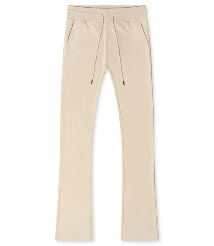 Jordan Craig Uptown Fleece Stacked Sweatpants - Taupe