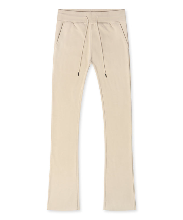 Jordan Craig Uptown Fleece Stacked Sweatpants - Taupe
