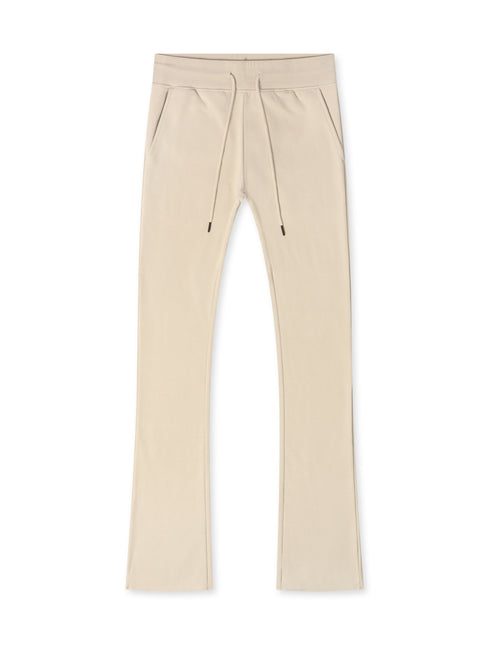 Jordan Craig Uptown Fleece Stacked Sweatpants - Taupe