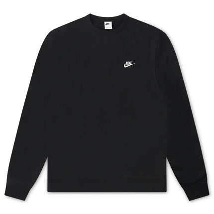 Nike Men's Club Fleece Crewneck - Black